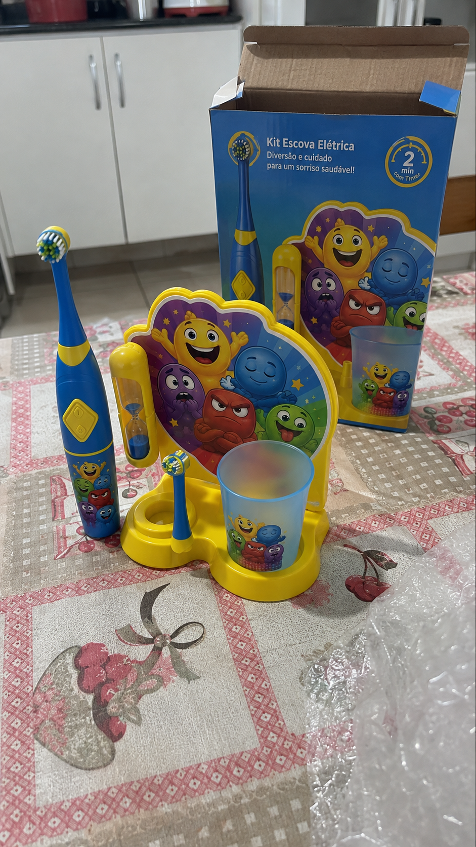 Foto de avaliação de cliente 2 com o kit Little Kids